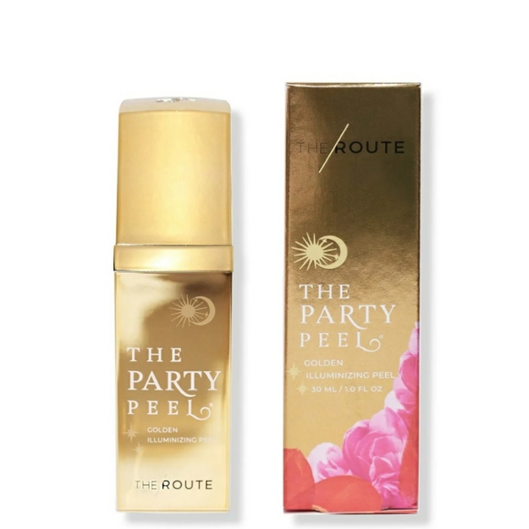 The Route The Party Peel Golden Illuminizing Peel, New - Picture 2 of 15